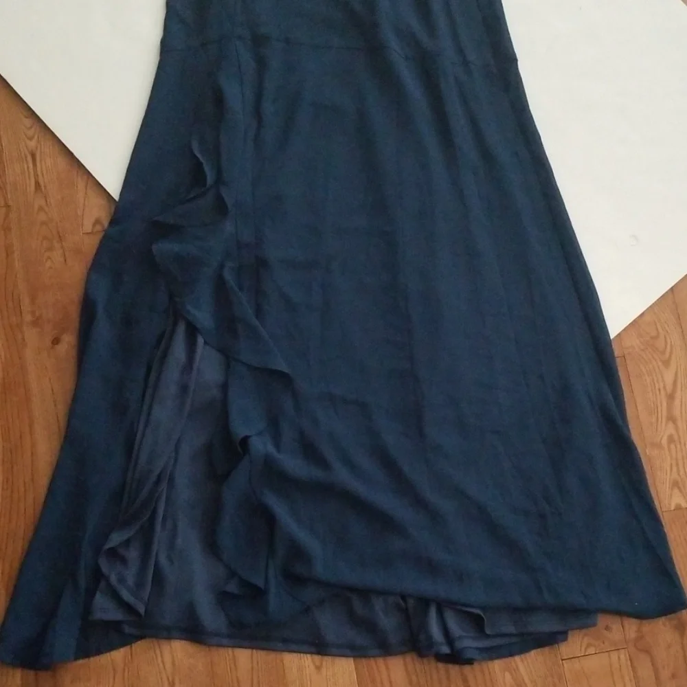 Lulus Navy Blue Love Lace Up Maxi Dress - Picture 3 of 8